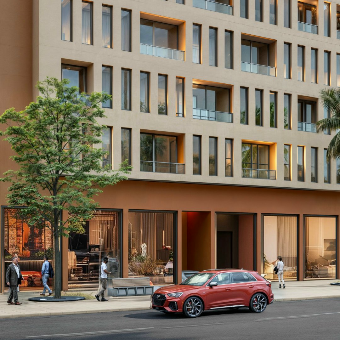 Projet résidentiel et de bureau Al Fayrouz Marrakech | CONCOURS ARCHITECTURAL 1ER PRIX