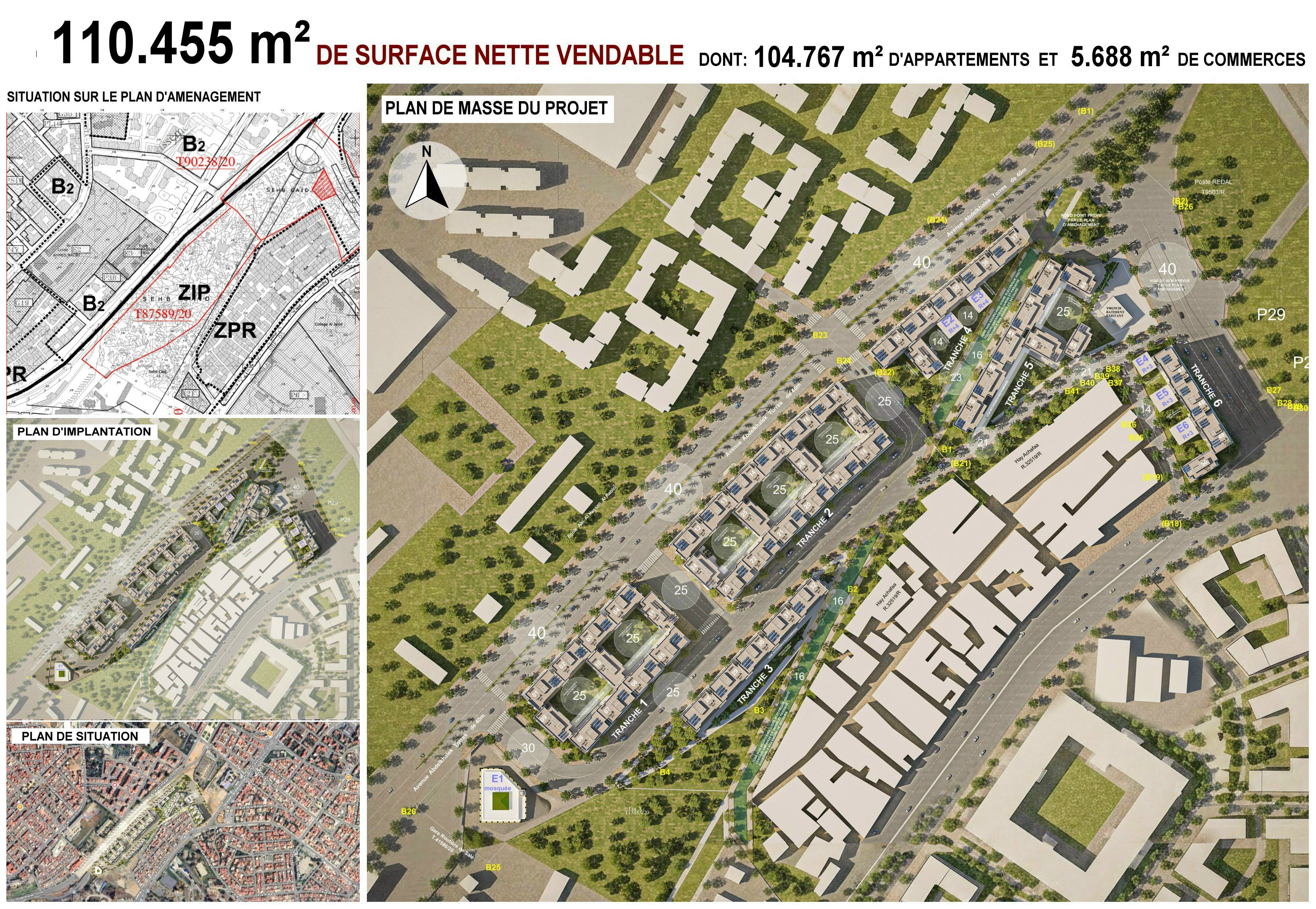 Projet résidentiel SEHB Boulevard A Sale | CONCOURS ARCHITECTURAL 2EME PRIX — 2