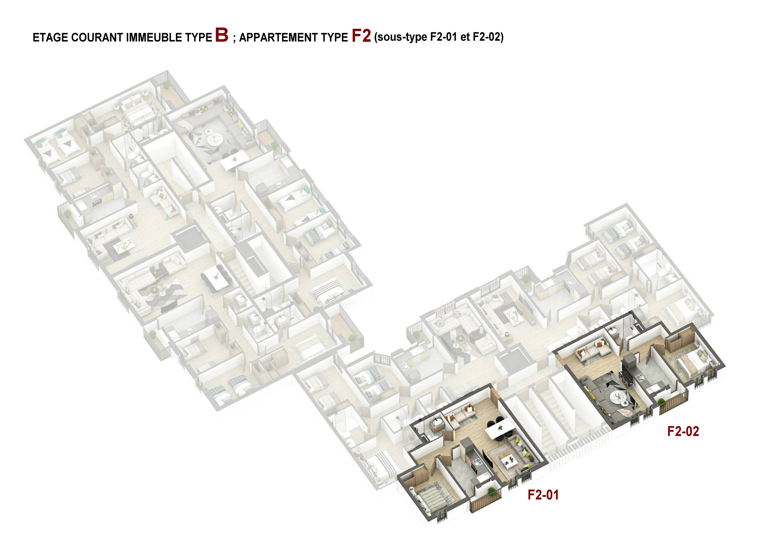 Projet résidentiel SEHB Boulevard A Sale | CONCOURS ARCHITECTURAL 2EME PRIX — 14