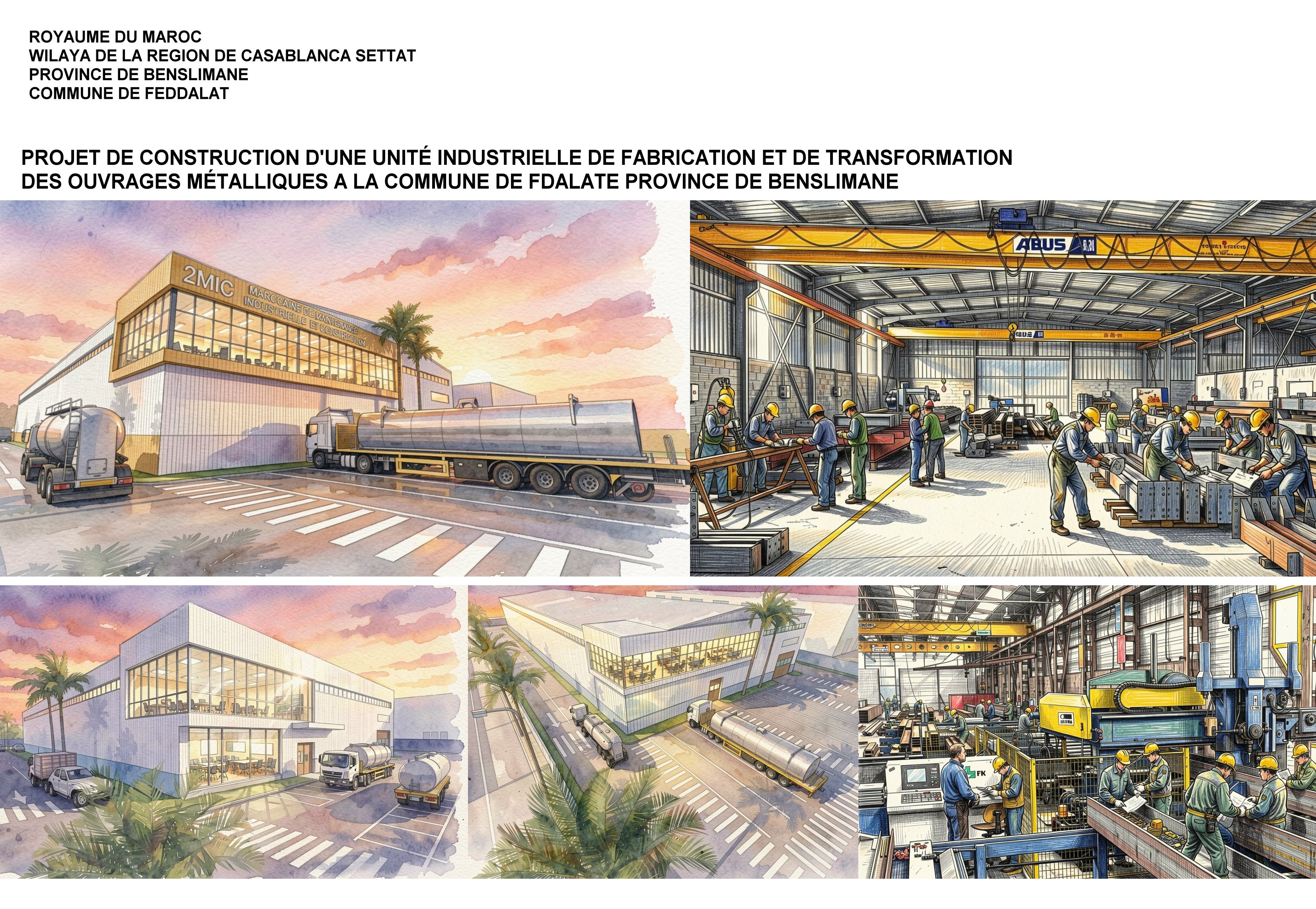 Unité Industrielle 2MIC Fedalate Benslimane — 1