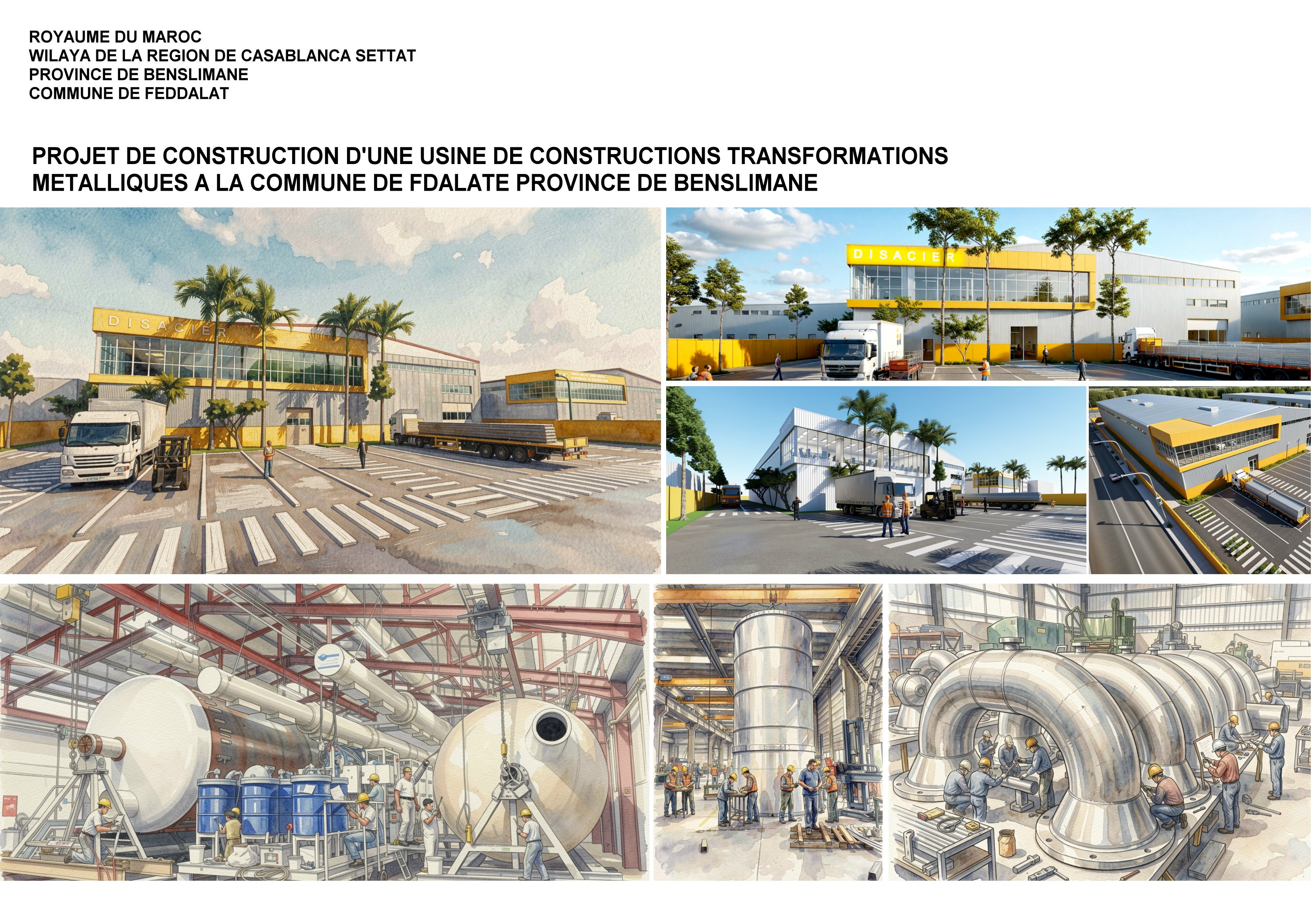 Unité Industrielle DISACIER Fedalate Benslimane — 1