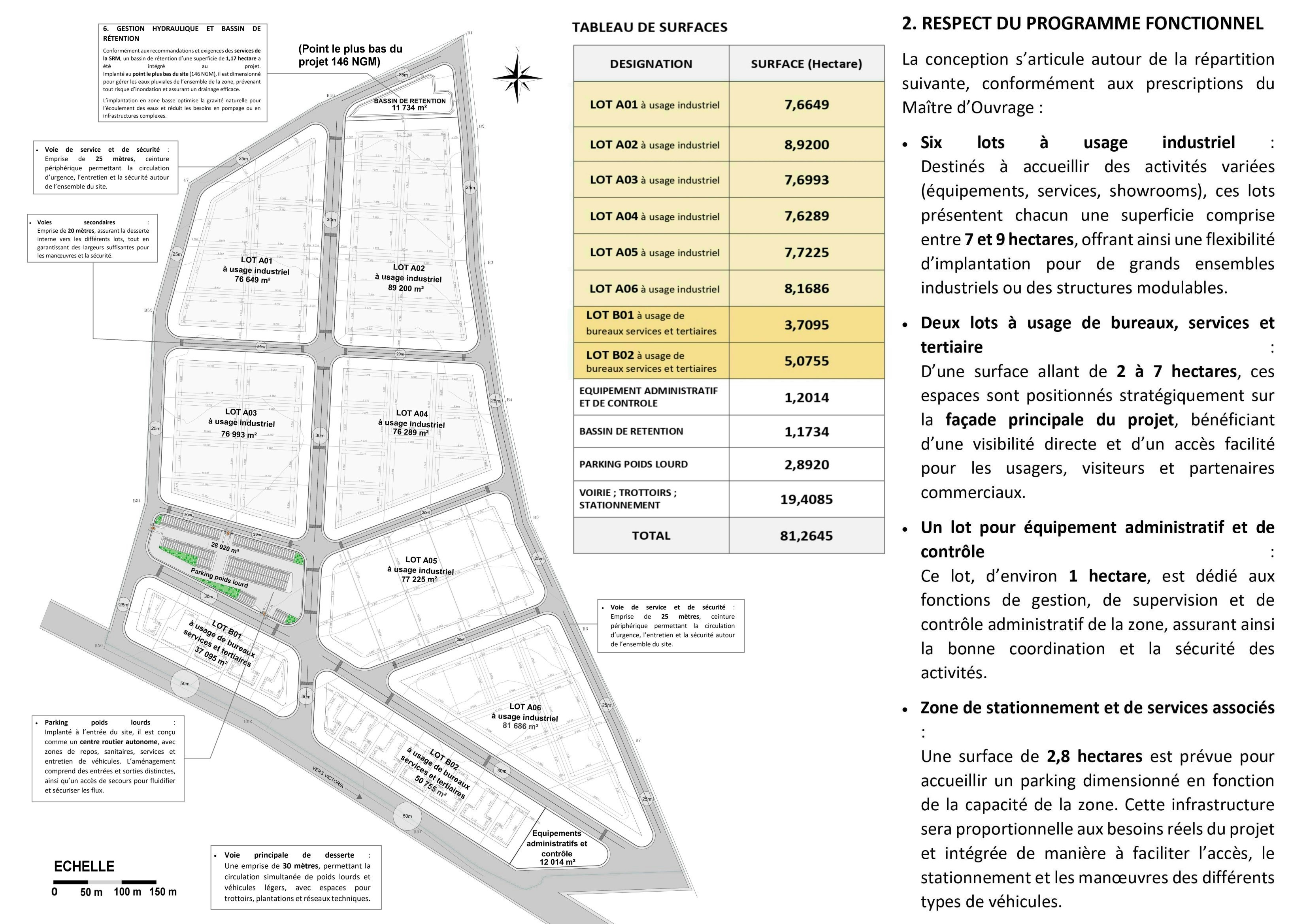 Zone d'activités industrielles Bouskoura | CONCOURS ARCHITECTURAL 3EME PRIX — 4