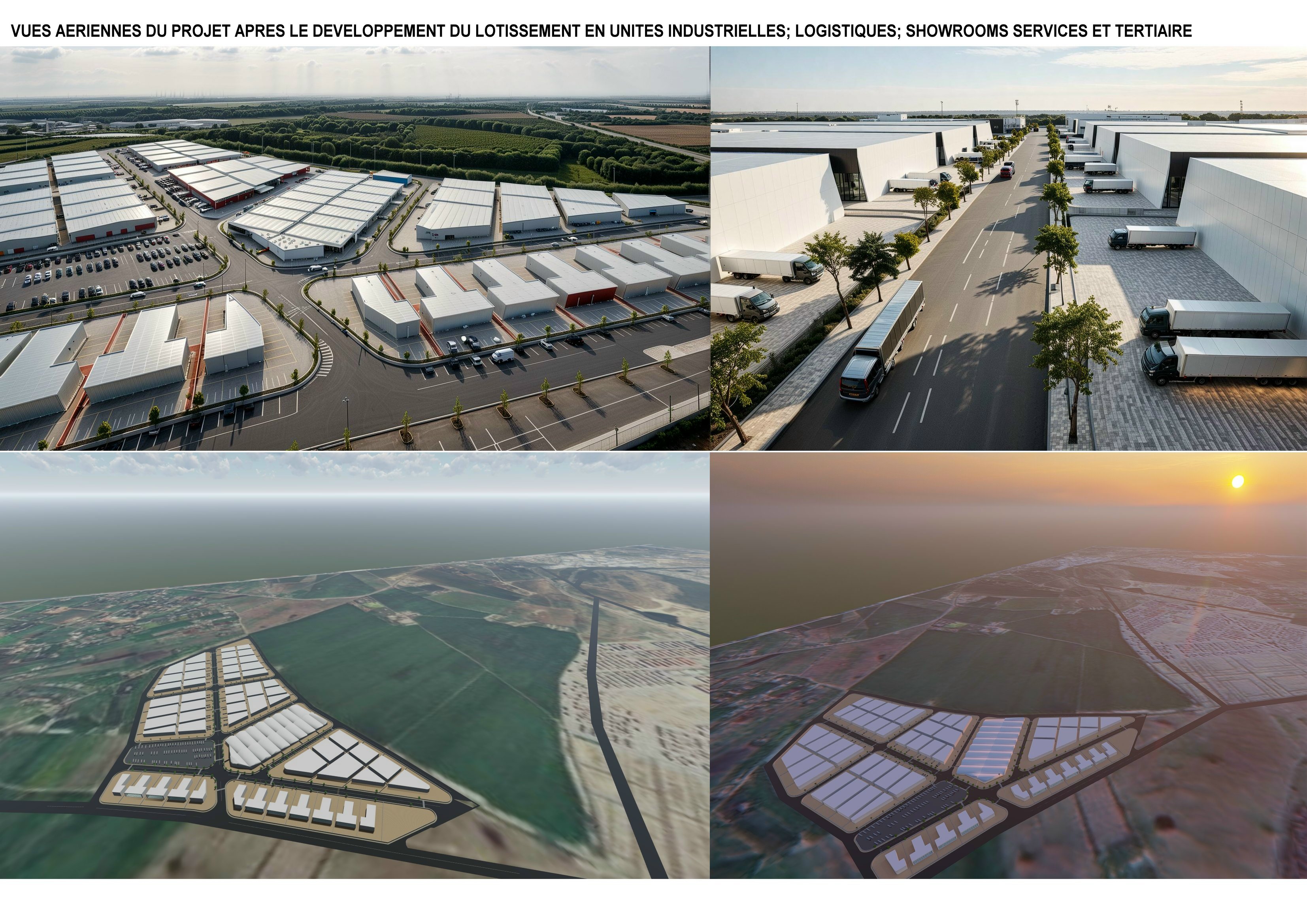 Zone d'activités industrielles Bouskoura | CONCOURS ARCHITECTURAL 3EME PRIX — 7