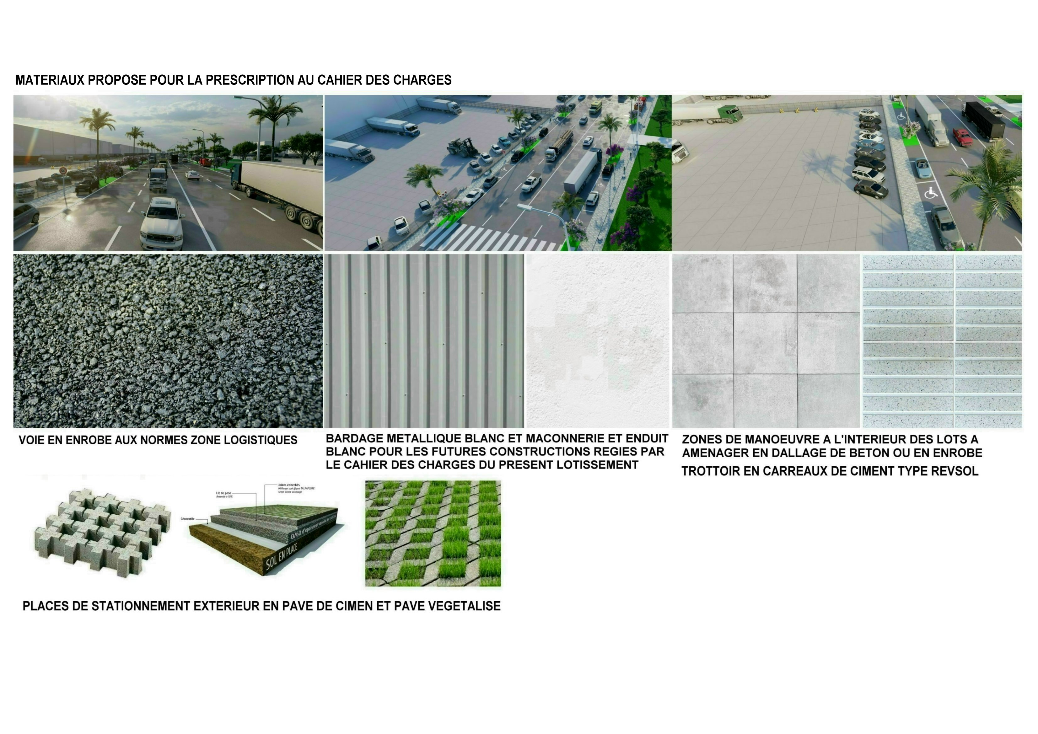 Zone d'activités industrielles Bouskoura | CONCOURS ARCHITECTURAL 3EME PRIX — 9